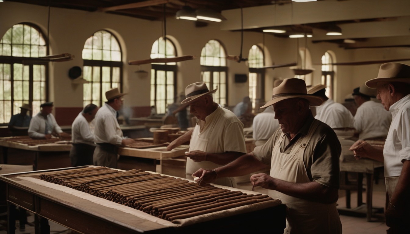 Arturo Fuente factory and aging rooms showcasing decades of cigar craftsmanship