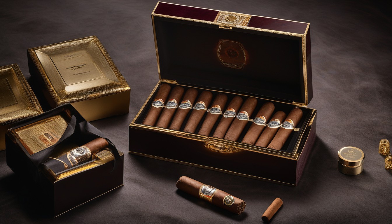 Premium cigar gift boxes perfect for holiday giving