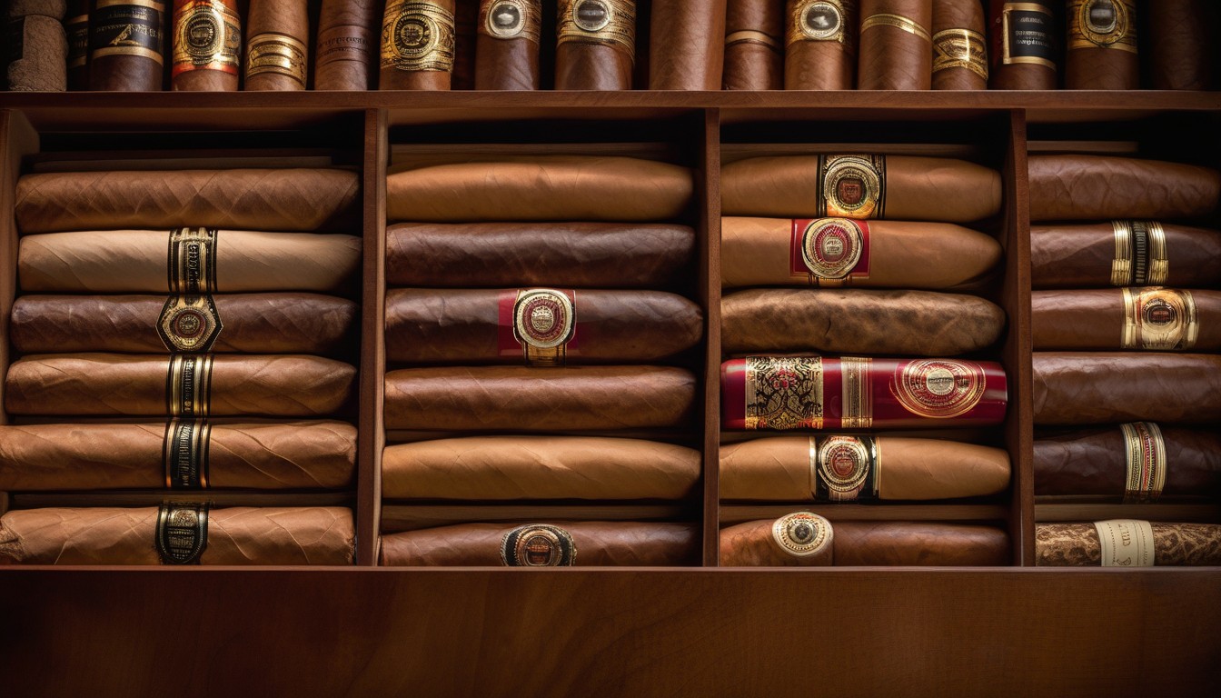Collection of top-rated robusto cigars