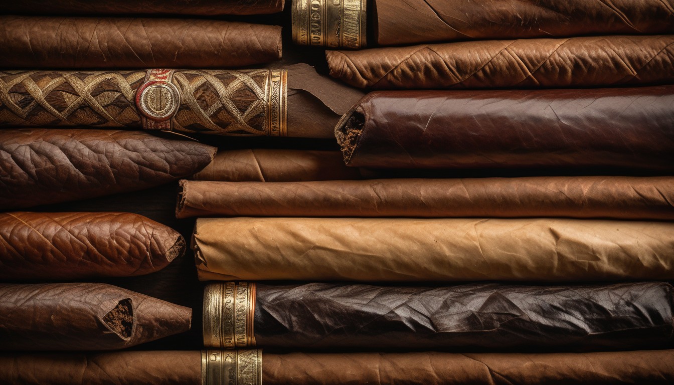 Figurado cigar shapes including torpedo, belicoso, perfecto, and pyramid