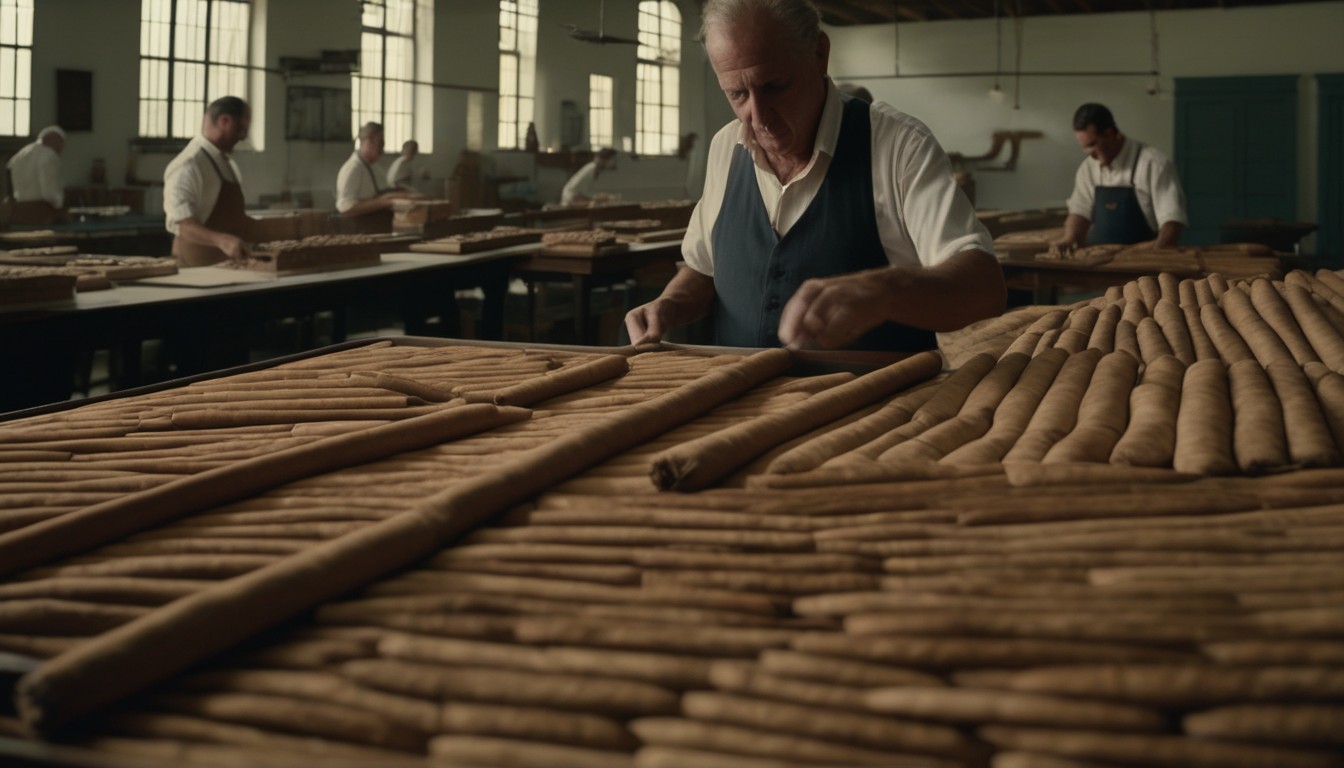 Davidoff cigar factory showcasing their meticulous production standards