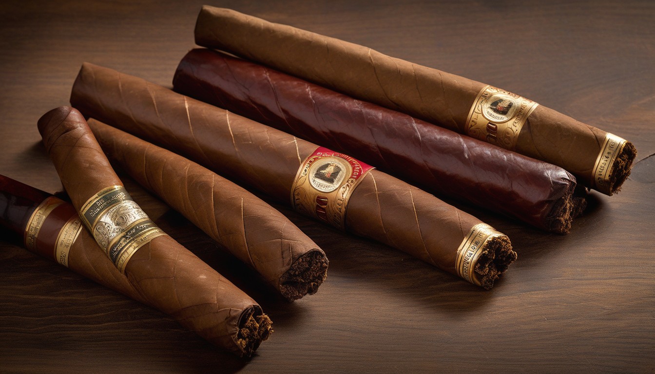 J.C. Newman Brick House and Diamond Crown cigars displayed together