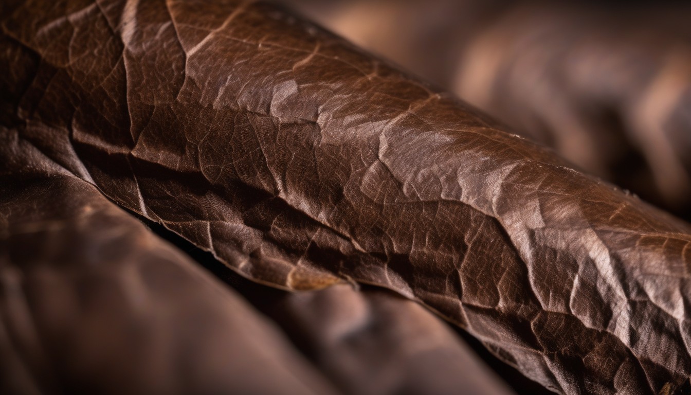 Close-up of Tatuaje cigar construction showing the quality of the Nicaraguan wrapper