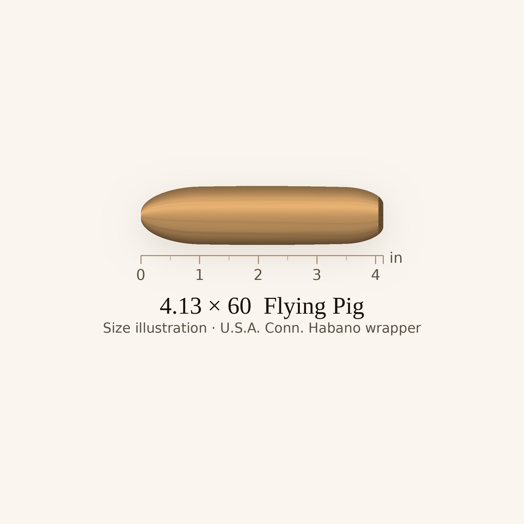 Liga Privada T52 Flying Pig - Undisclosed Figurado cigar by Liga Privada