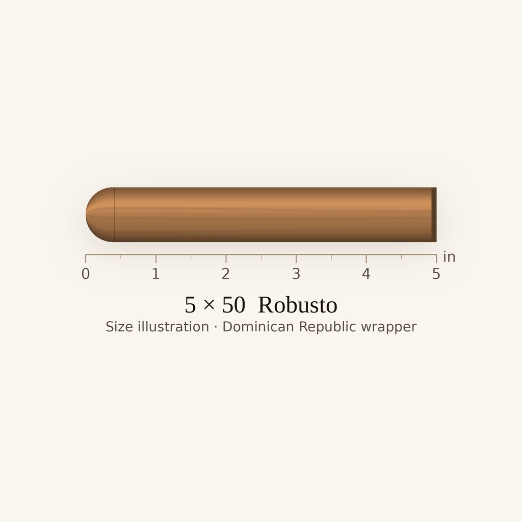 Cusano 18 Corojo Dominicano Robusto