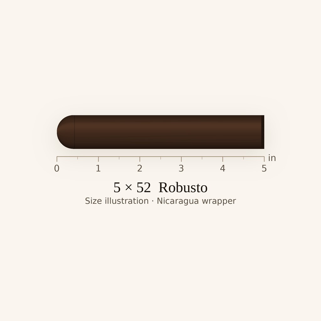 601 Green Label Oscuro Robusto Tronco