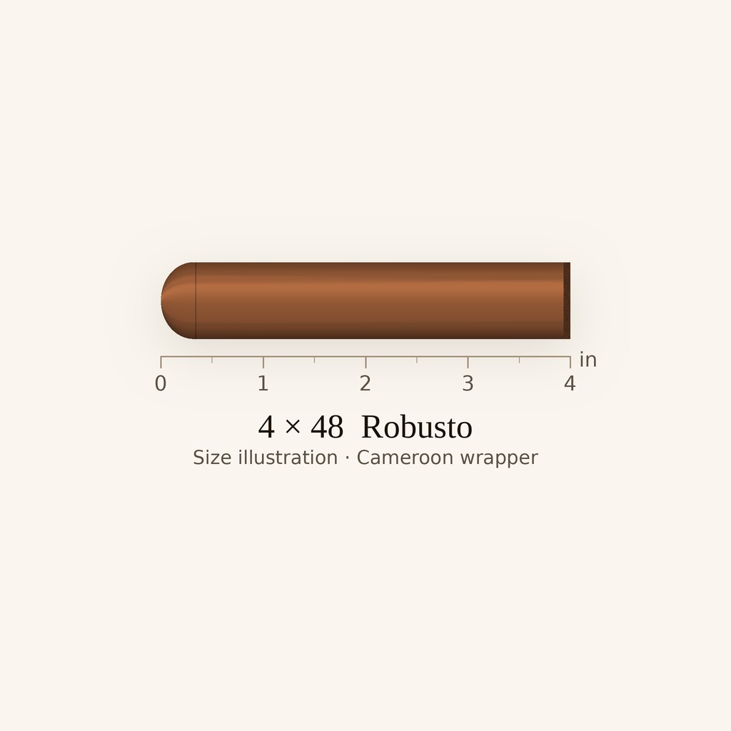 New World Cameroon Selection Short Robusto