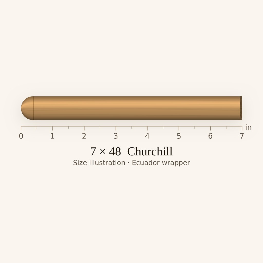 Camacho Connecticut Churchill - Mild-Medium Churchill cigar by Camacho