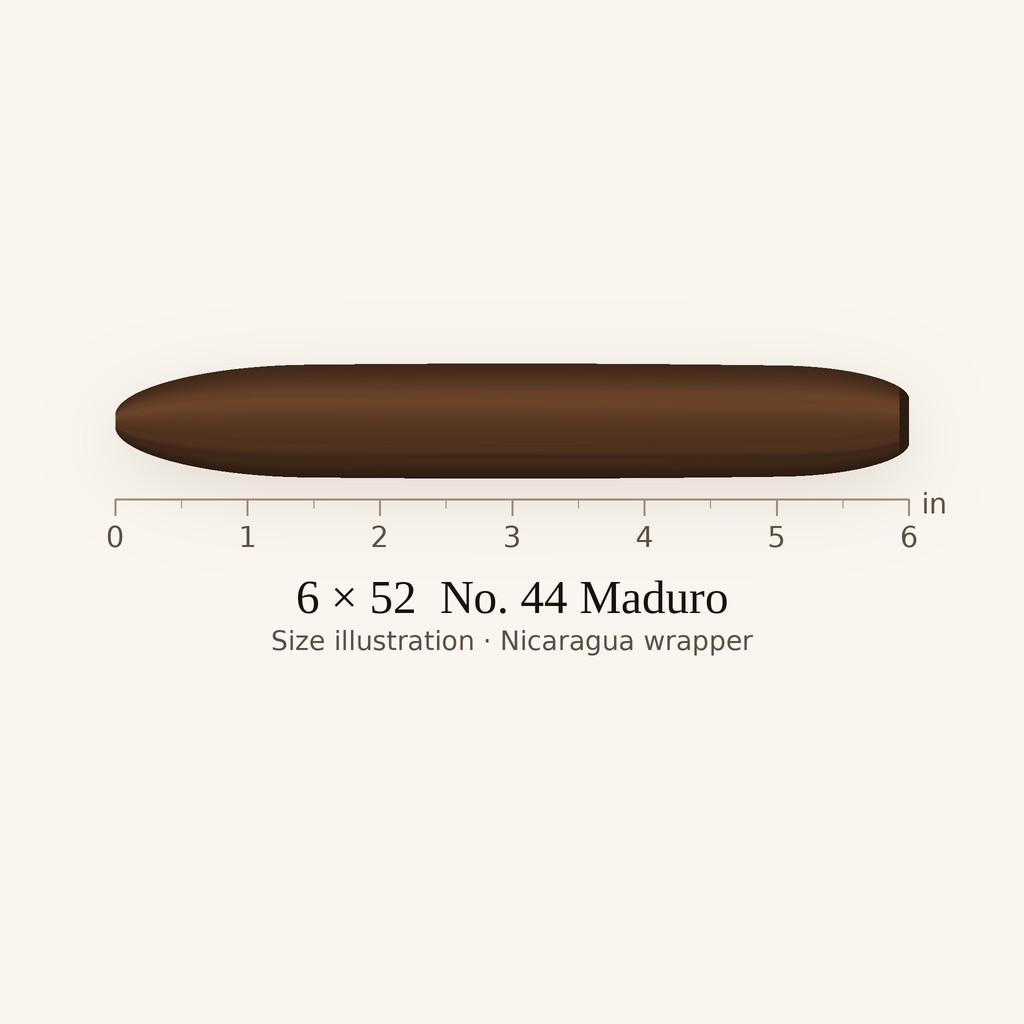 Padrón Family Reserve No. 44 Maduro - Medium-Full Figurado cigar by Padron