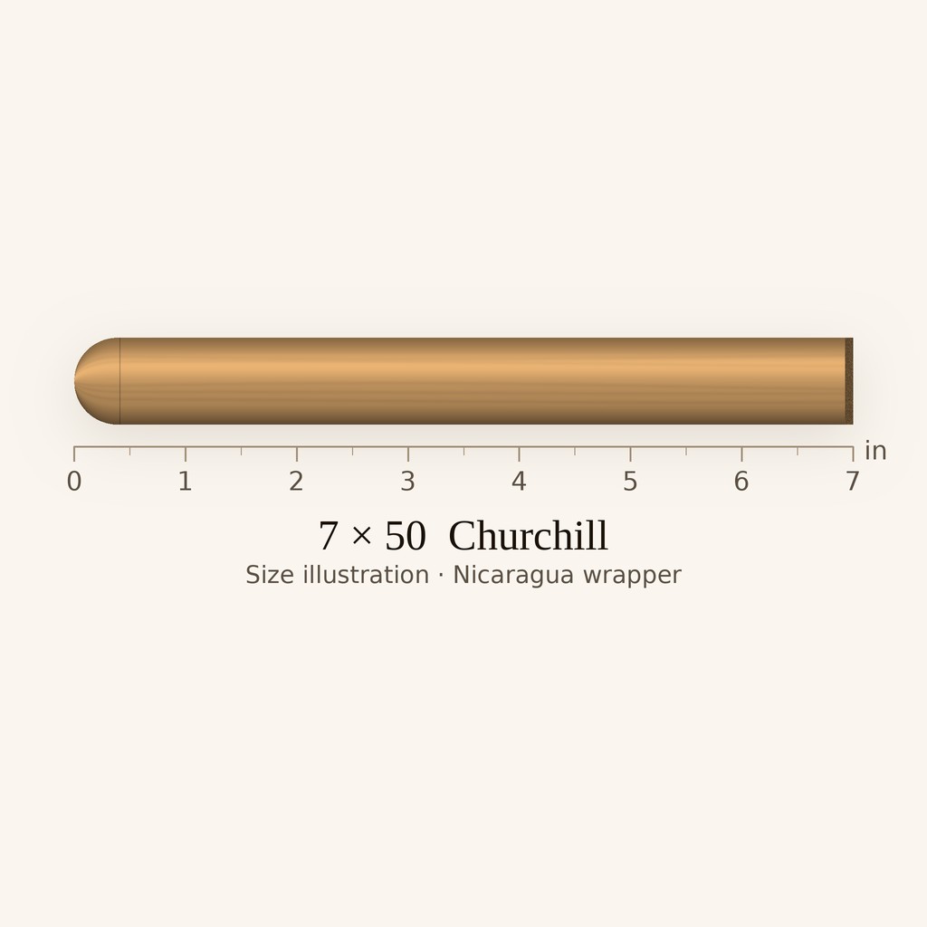 Romeo y Julieta 1875 Connecticut Nicaragua Churchill