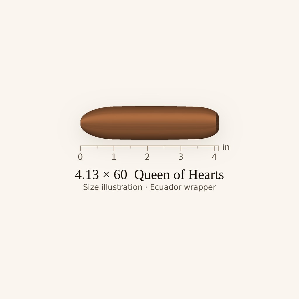 Arturo Fuente Rare Pink Vintage 1960's Series Queen of Hearts - Medium-Full Figurado cigar by Arturo Fuente