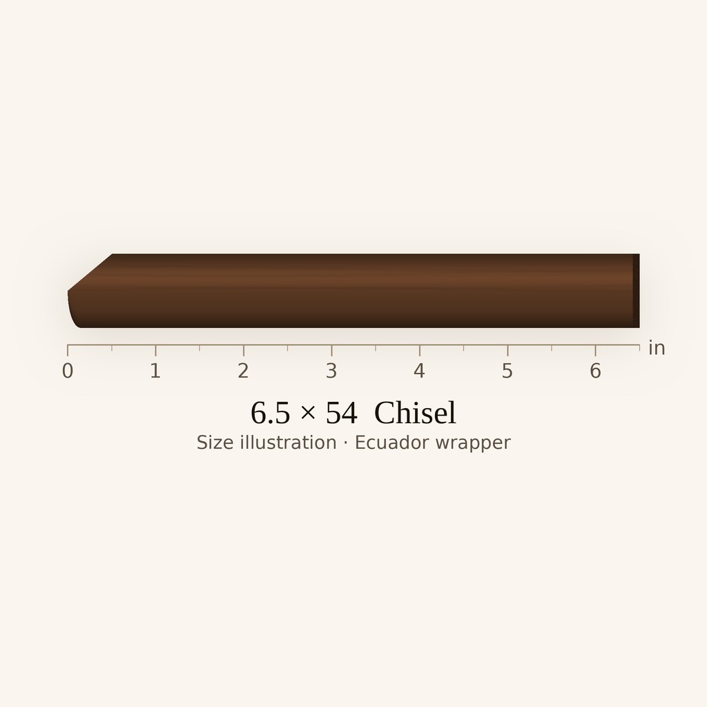 La Flor Dominicana Air Bender Maduro Chisel