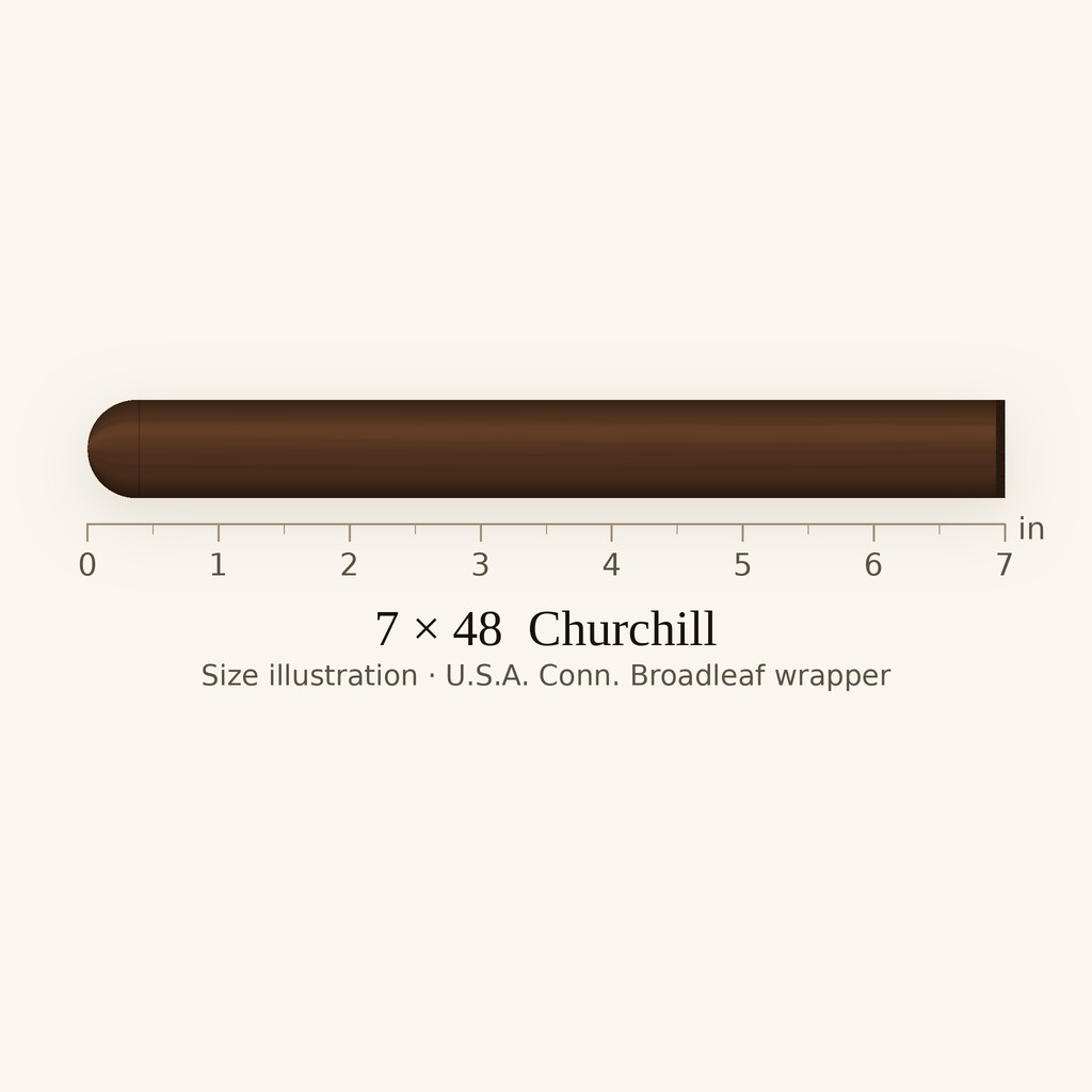 Arturo Fuente Añejo Reserva No. 48 - Full Churchill cigar by Arturo Fuente