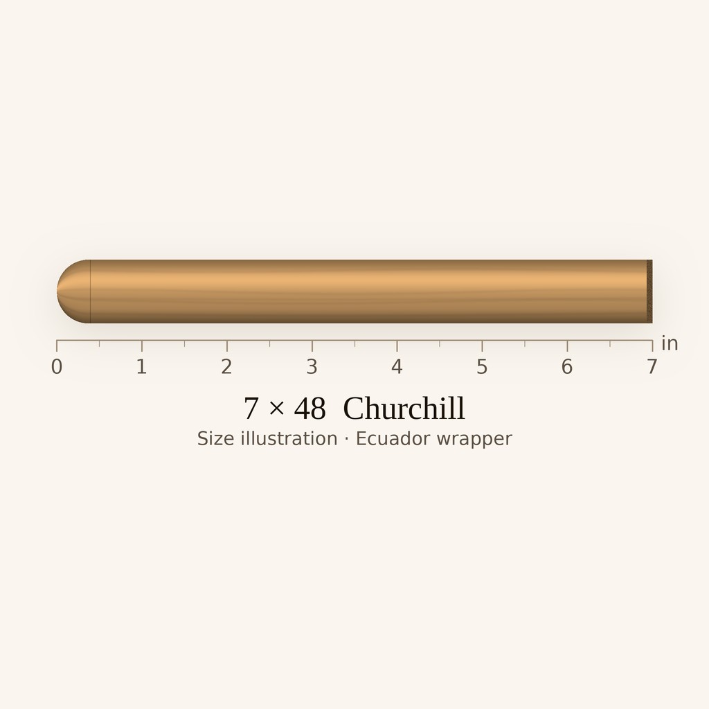 Gran Habano Connecticut No. 1 Churchill