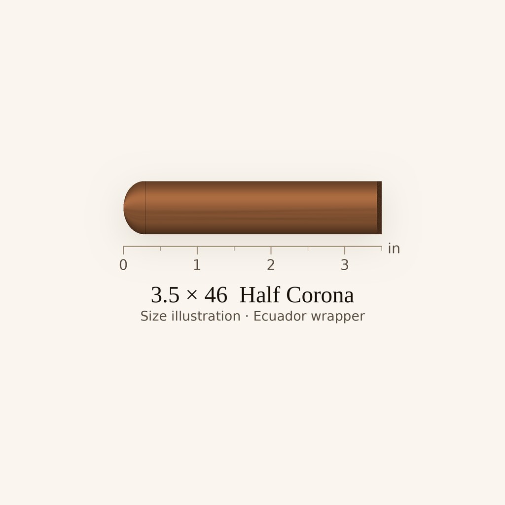 Rocky Patel Gold Label Half Corona