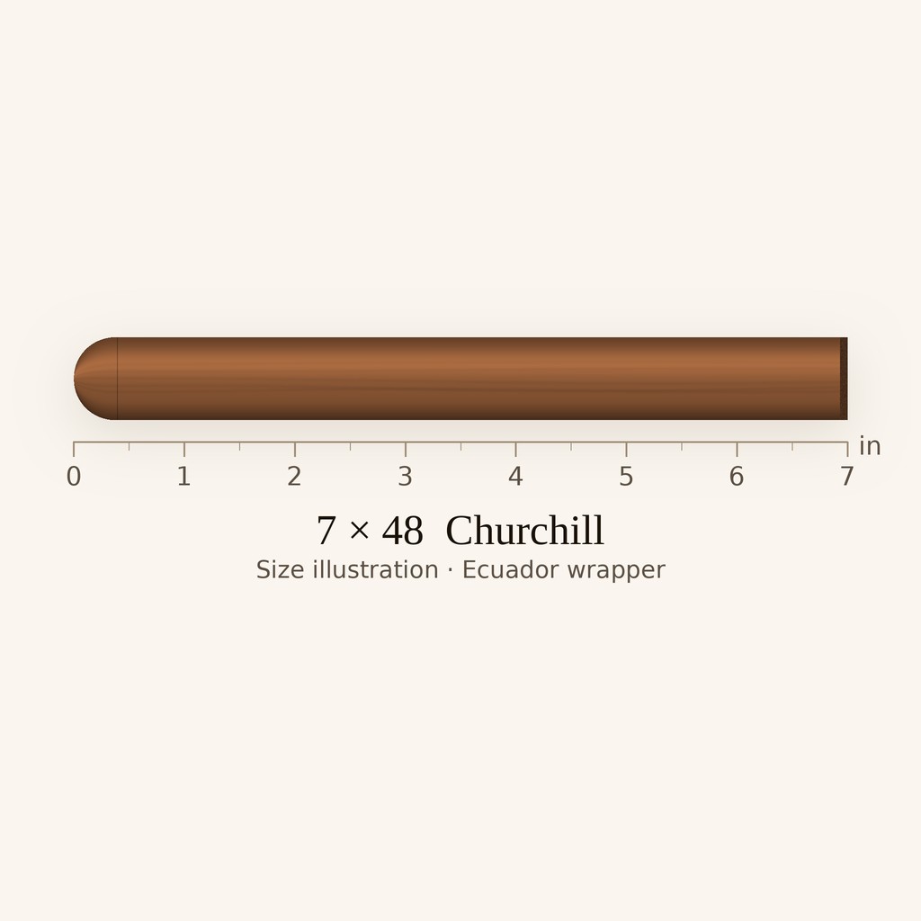 601 Red Label Habano Churchill