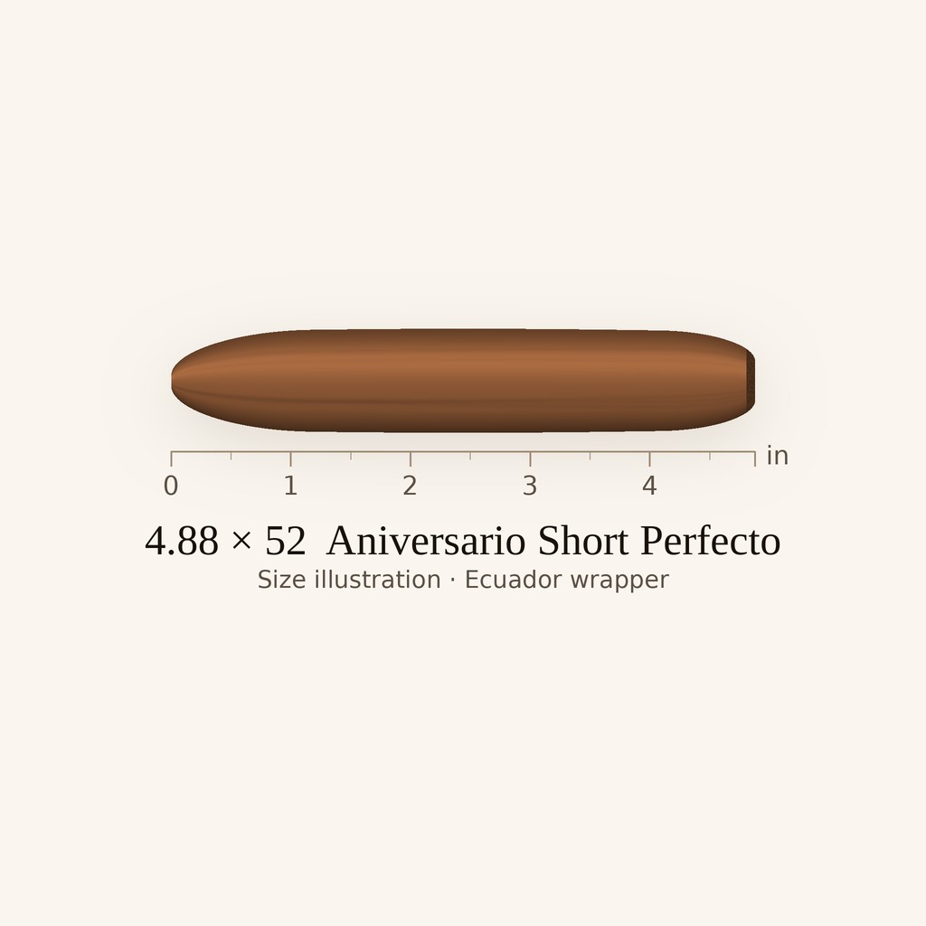 Davidoff Colorado Claro Aniversario Short Perfecto