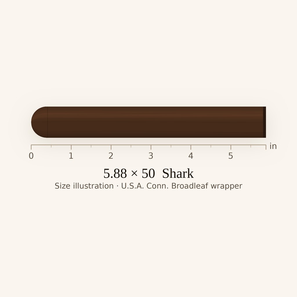Arturo Fuente Añejo S.S.S. Shark No. 77 - Full Figurado cigar by Arturo Fuente