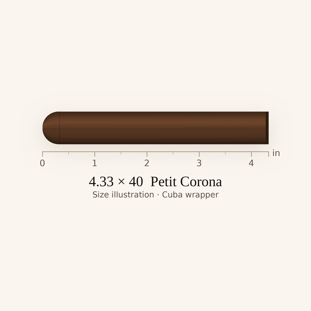 Cohiba Maduro 5 Secretos - Undisclosed Petit Corona cigar by Cohiba