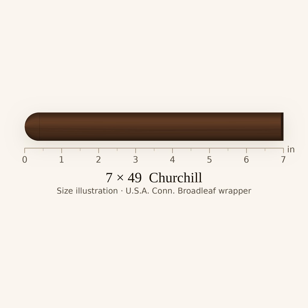 E.P. Carrillo Core Plus Maduro Churchill Especial No. 7