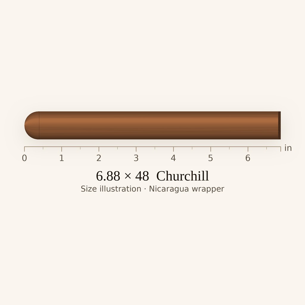 Joya de Nicaragua Antano 1970 Churchill