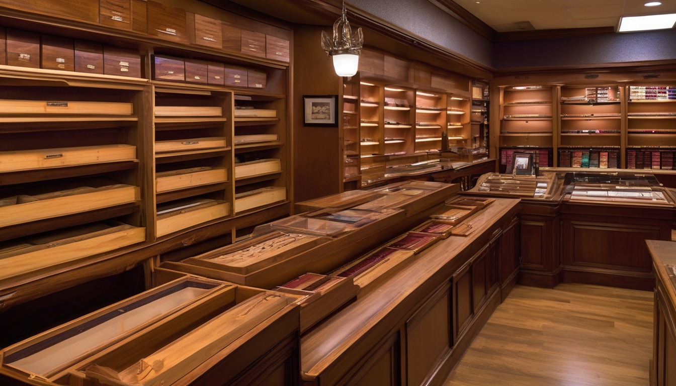 The Humidor at Four Winds cigar lounge in Albuquerque