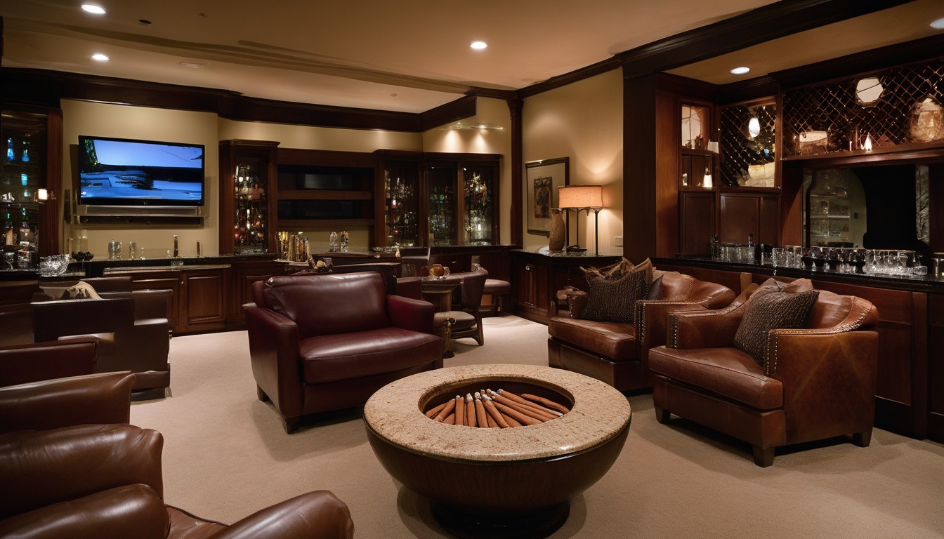 Paradise Island Cigars & Bistro cigar lounge in Atlanta