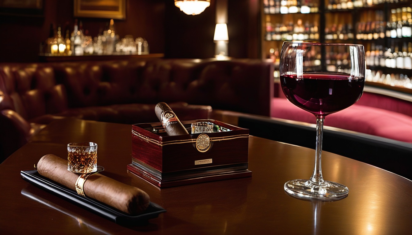 The Chateau Wine & Cigar Bar cigar lounge in Atlanta
