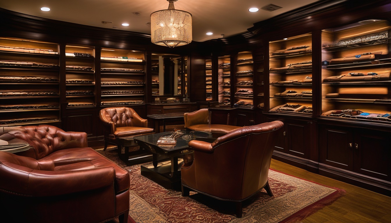 The Cigar Merchant cigar lounge in Atlanta