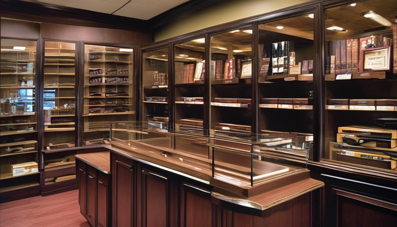 Top Shelf Cigar & Tobacco Shoppe cigar lounge in Georgia