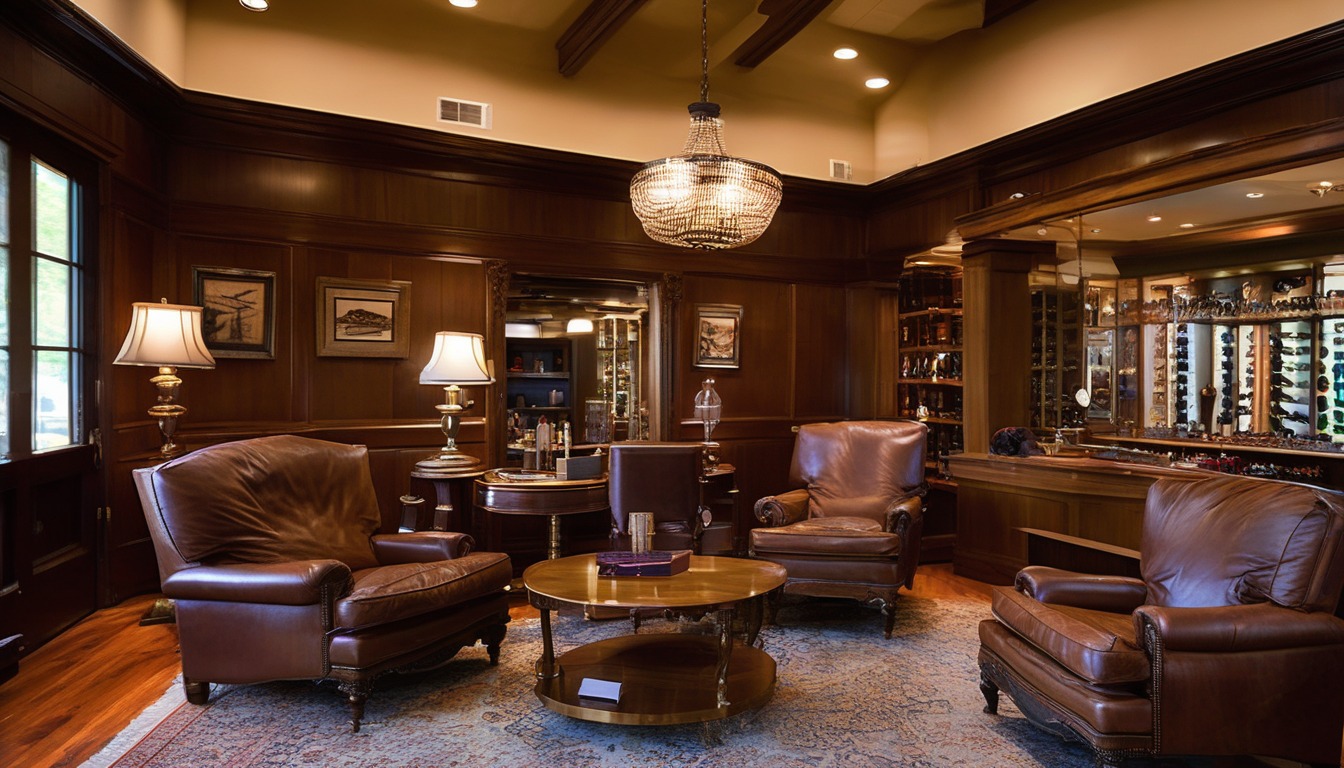 Vitola Fine Cigars Mountain Brook Village cigar lounge in Birmingham