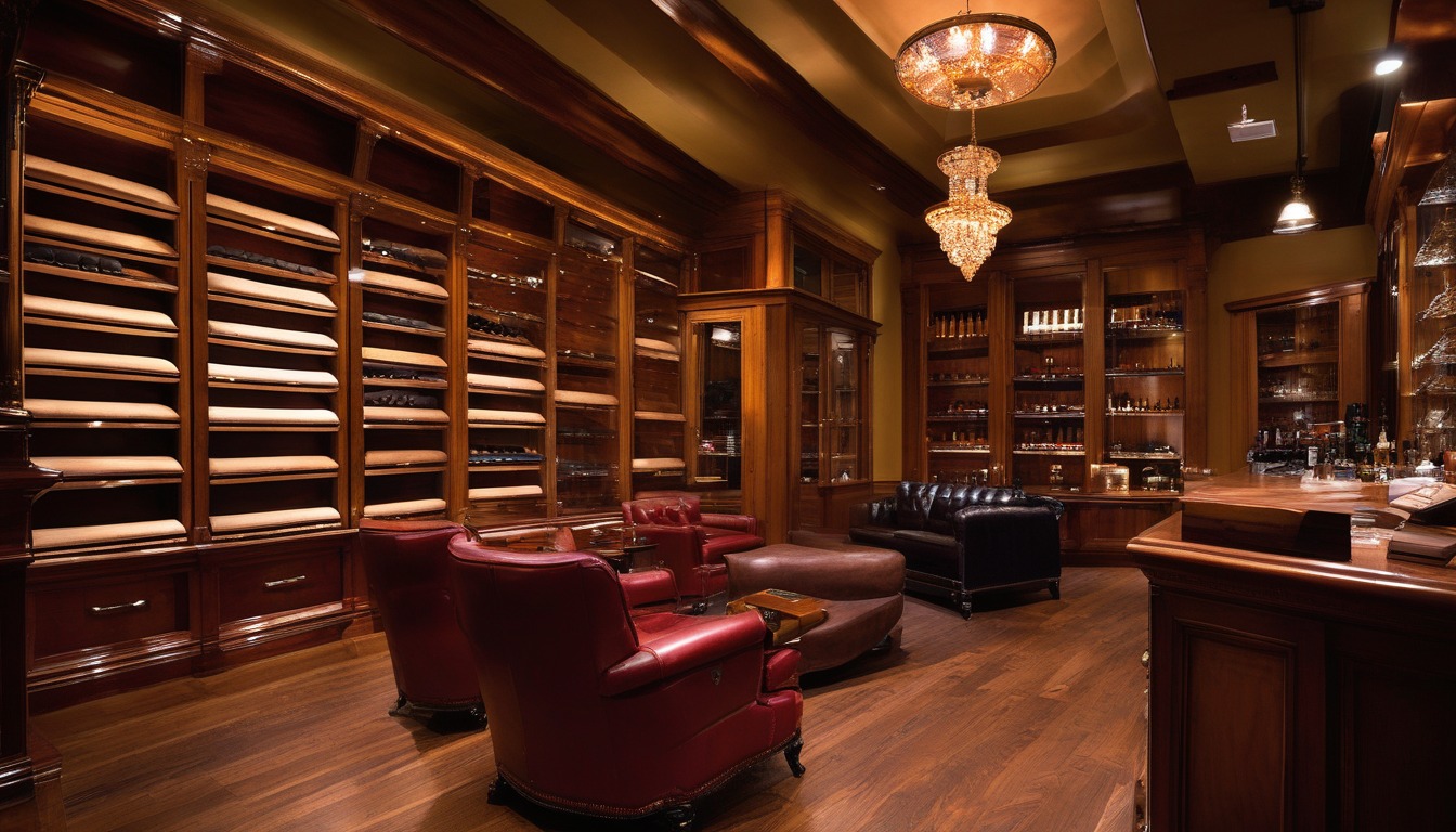 Bell's House of Tobacco cigar lounge in Cincinnati