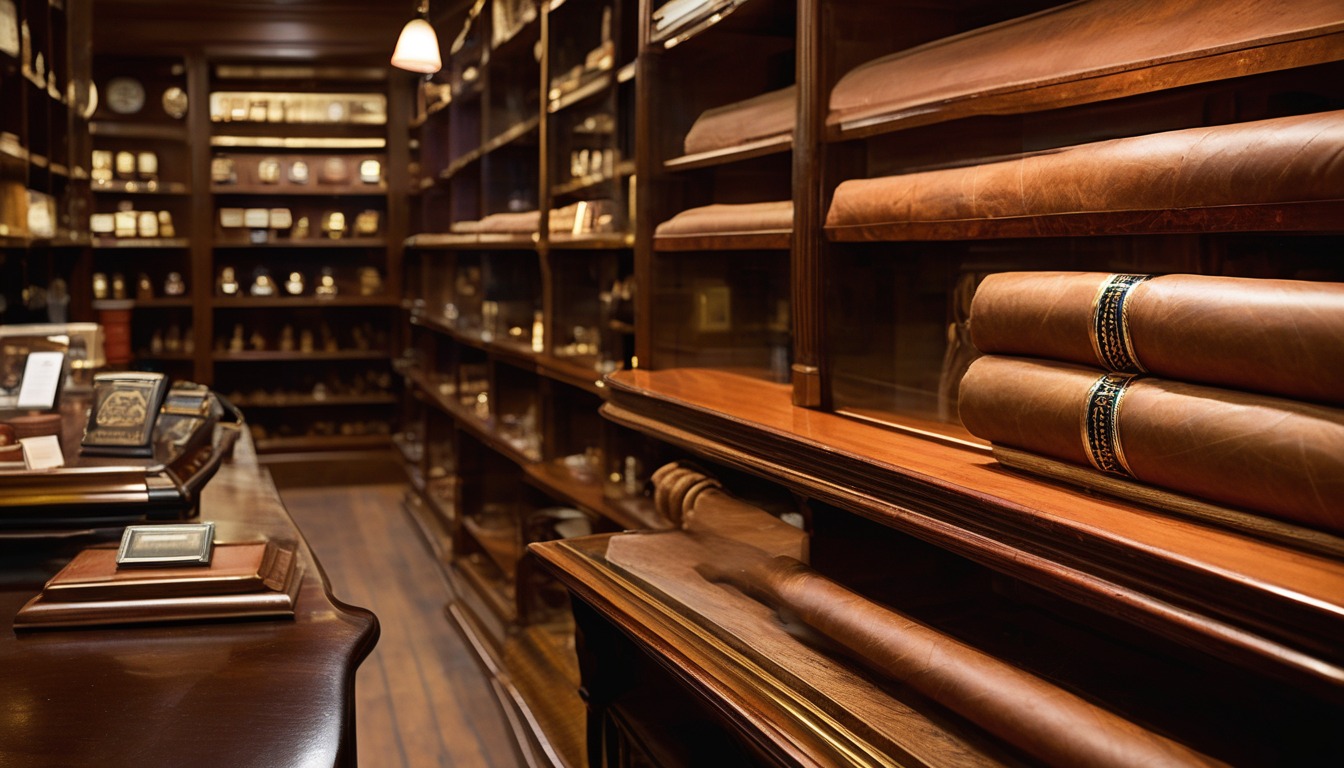 Straus Tobacconist cigar lounge in Cincinnati