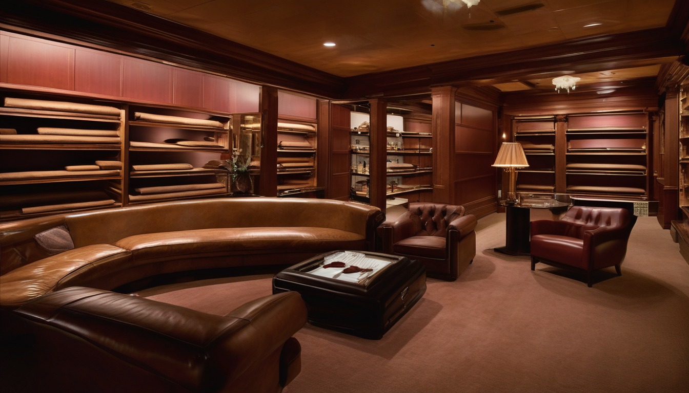 House of Cigar South cigar lounge in Columbus