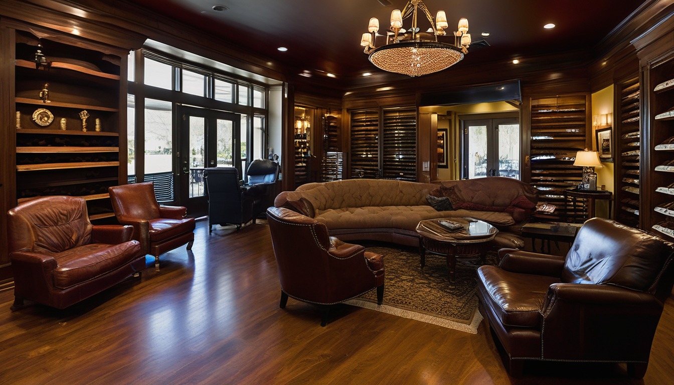 El Jefe Cigars cigar lounge in Dallas