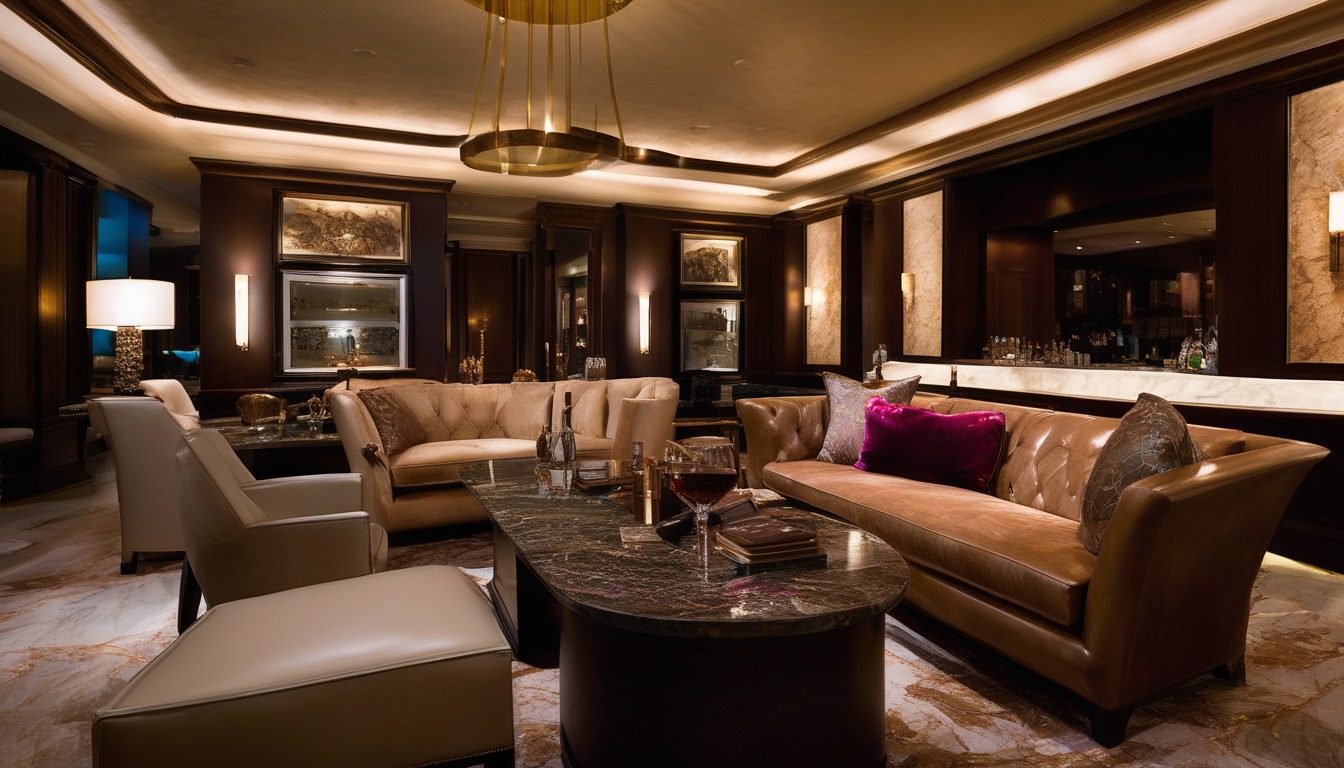 Monterrey Club cigar lounge in Dallas