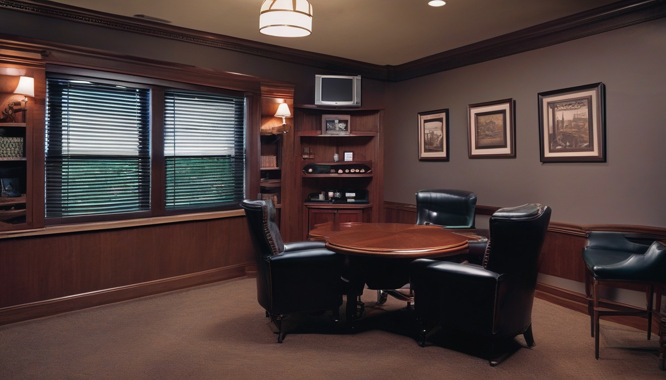 Iowa Cigar Company cigar lounge in Des Moines