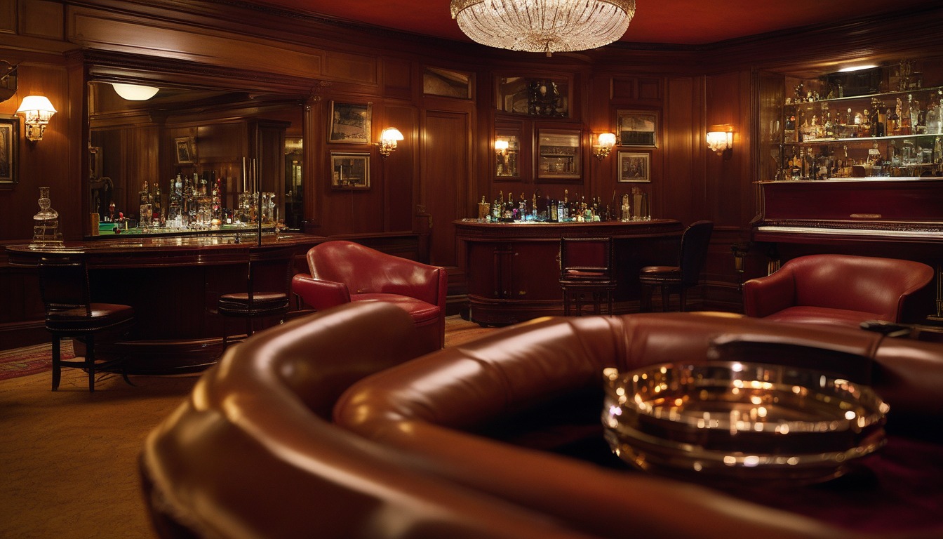 Uralli Cigar Bar at The Detroit Club cigar lounge in Detroit