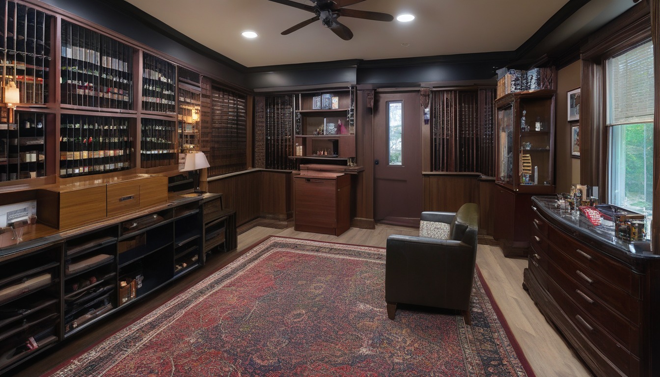 Tobacco Junction Longview East cigar lounge in Texas