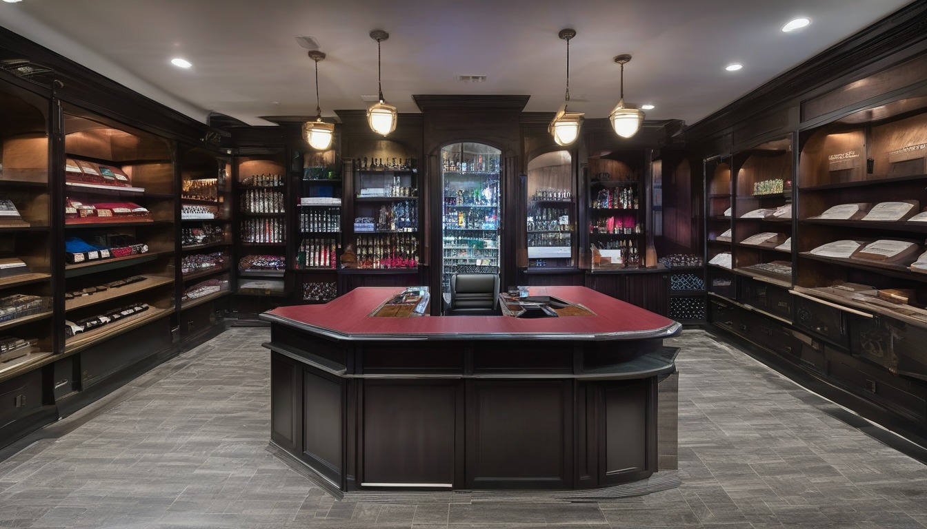 Tobacco Junction Tyler South cigar lounge in Texas