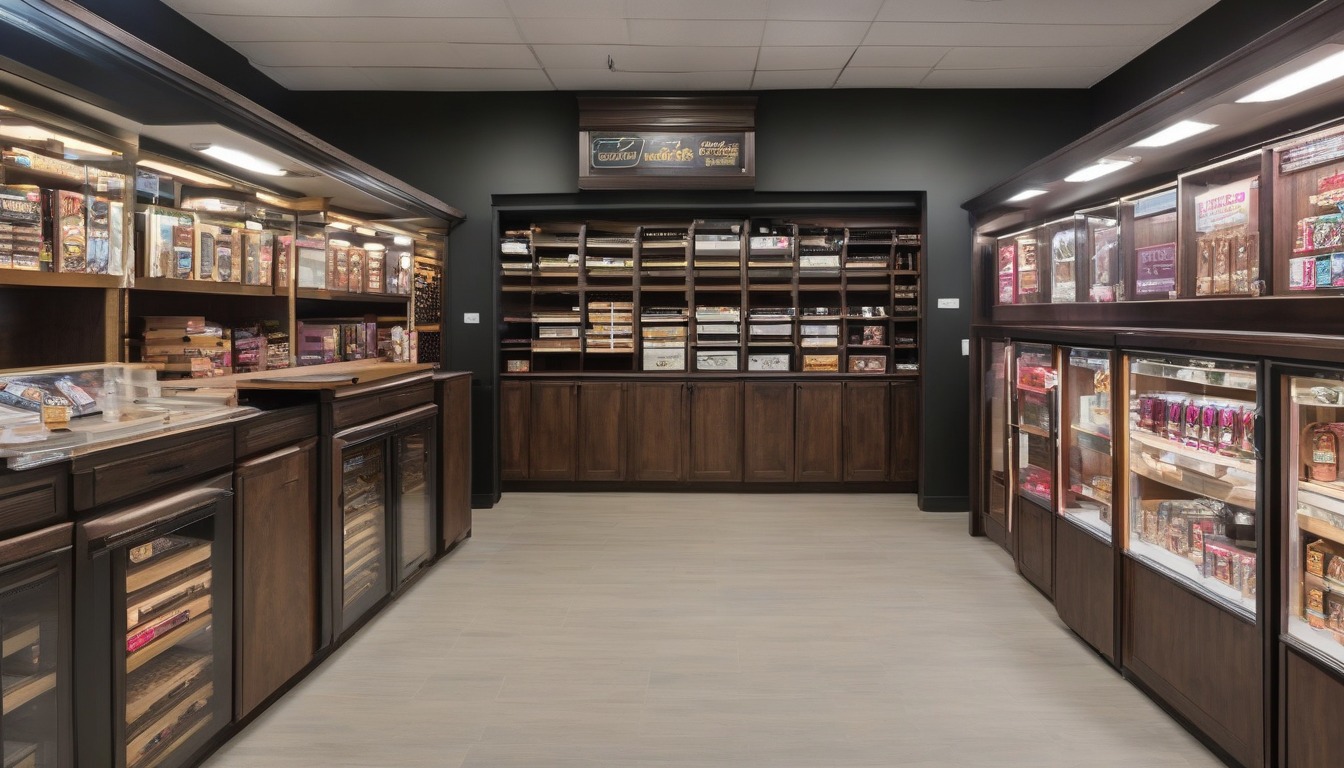 Anstead's Cigar Barn Sanford cigar shop in North Carolina