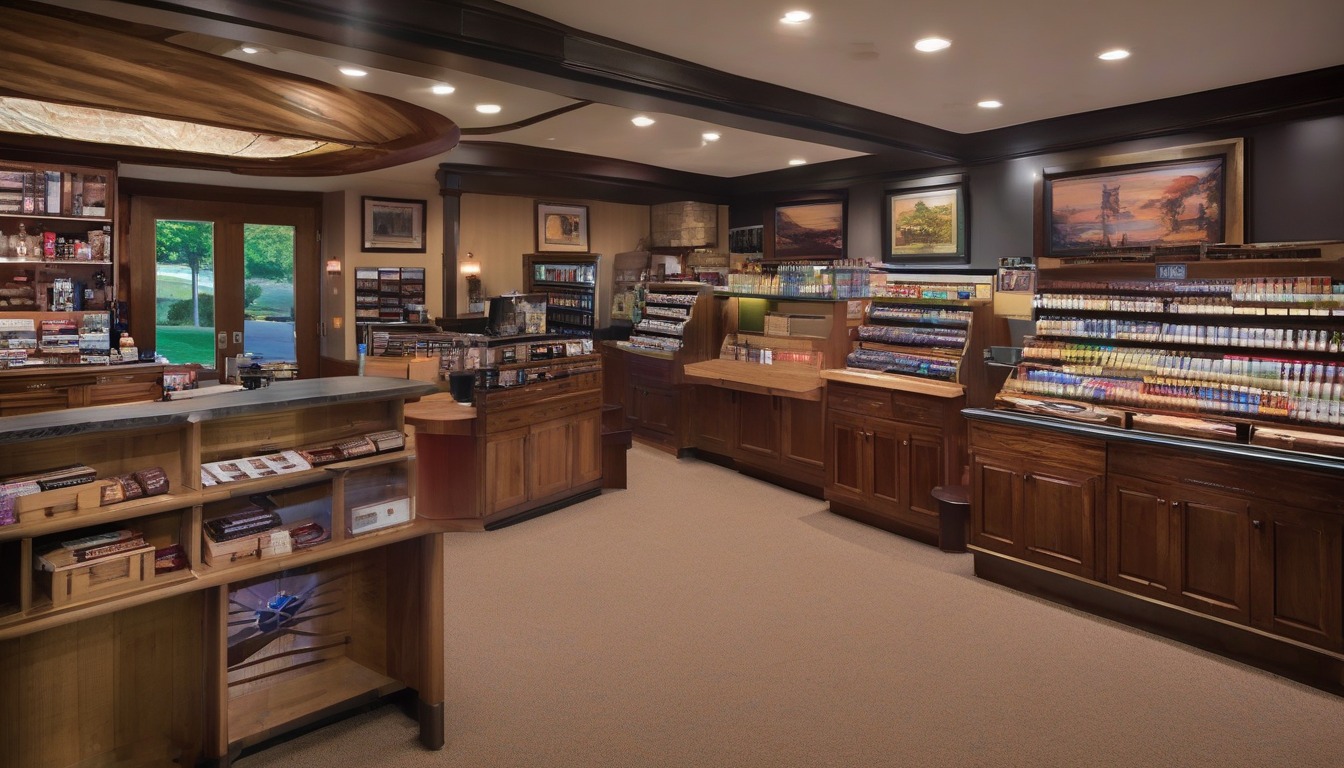 Copper Canyon Tobacconist - St. Joe Center cigar lounge in Indiana