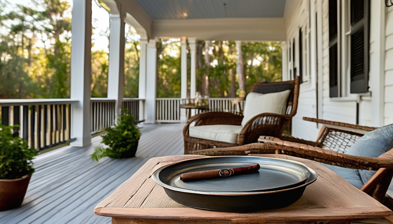 Peaceful Henry's cigar lounge in South Carolina