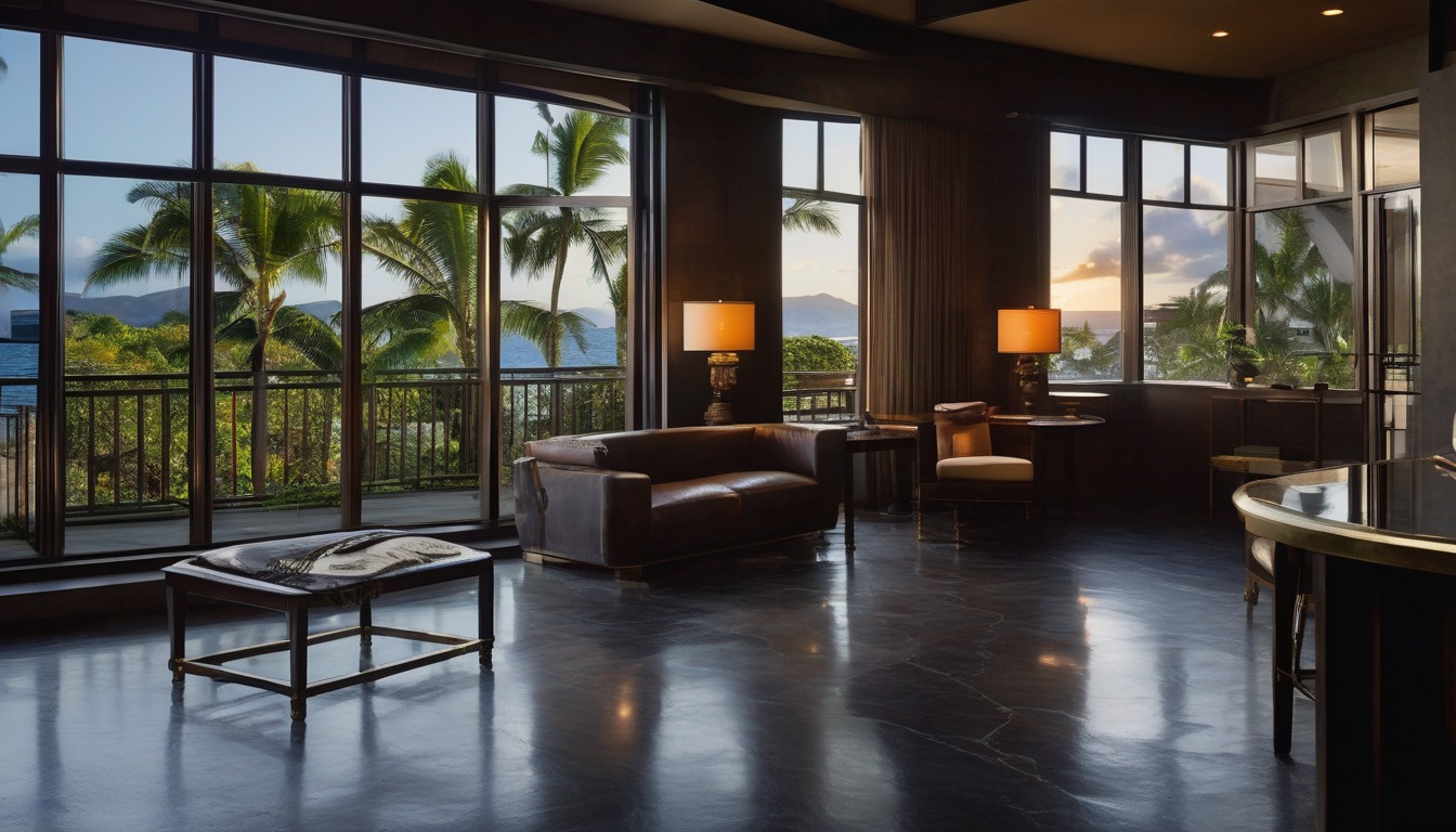 Brix and Stones cigar lounge in Honolulu / Oahu