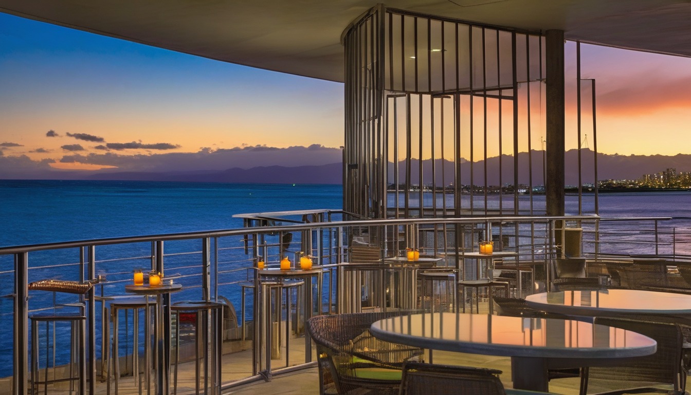 The Row Kakaako cigar lounge in Honolulu / Oahu