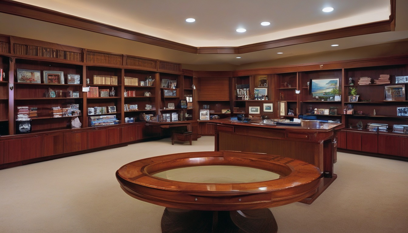 Tobaccos of Hawaii cigar lounge in Honolulu / Oahu