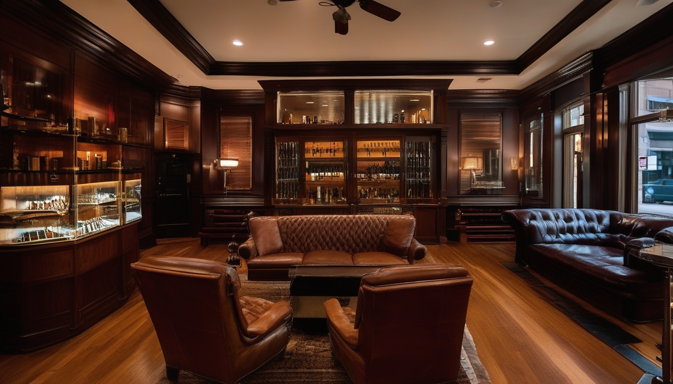 Dapper D's Cigars Downtown cigar lounge in Jacksonville