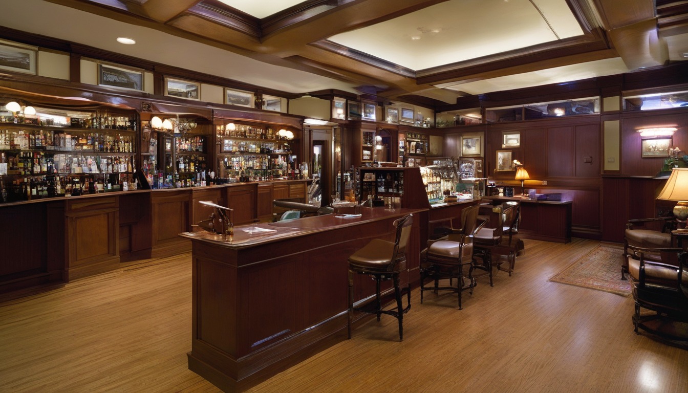 Diebel's Sportsmens Gallery cigar lounge in Kansas City