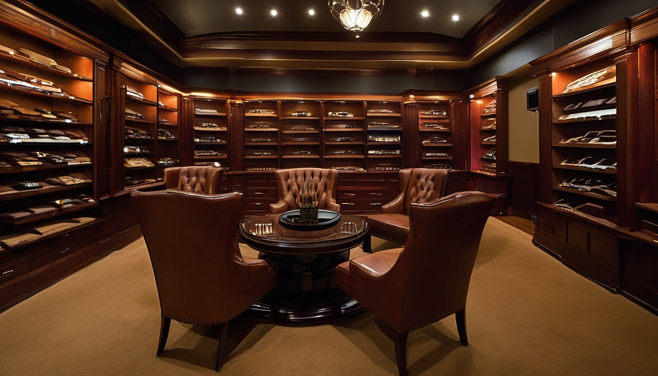 The Cigar Room cigar lounge in Kansas City