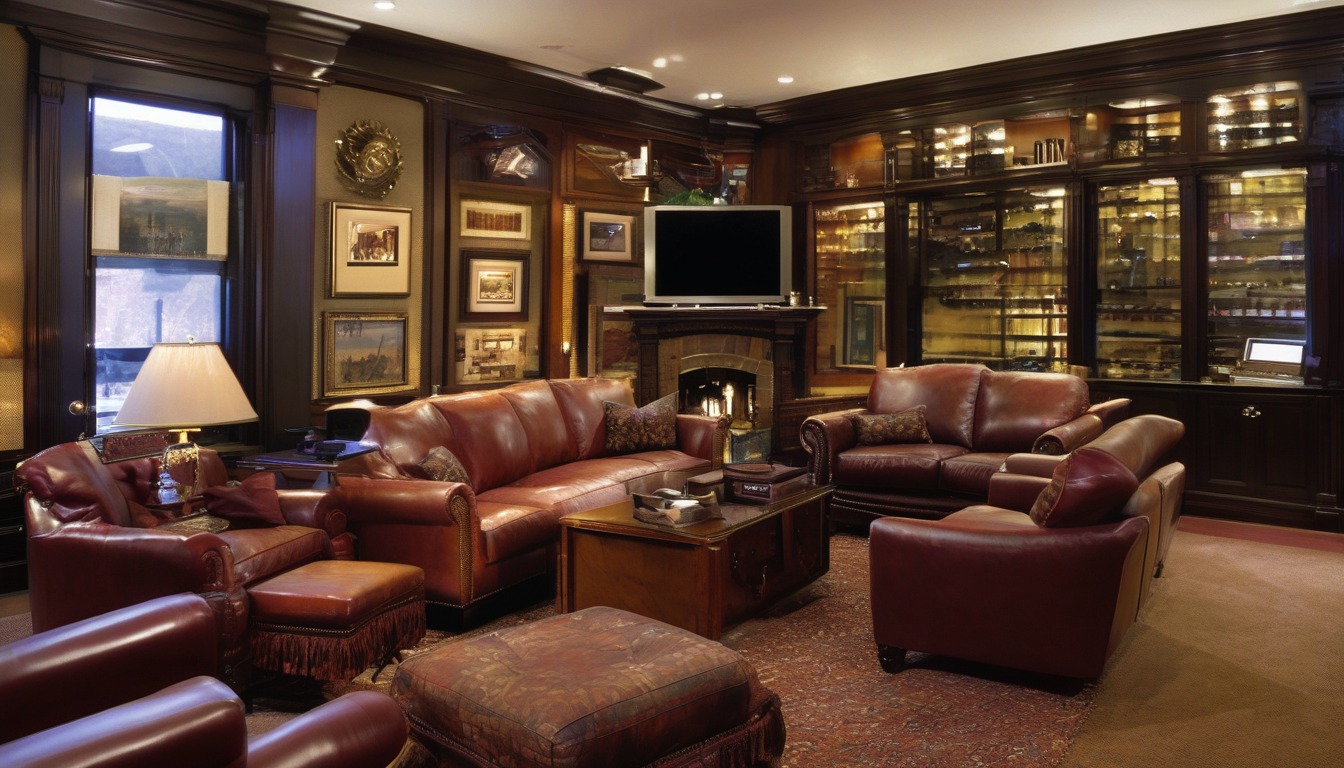 The Outlaw Cigar Co. cigar lounge in Kansas City